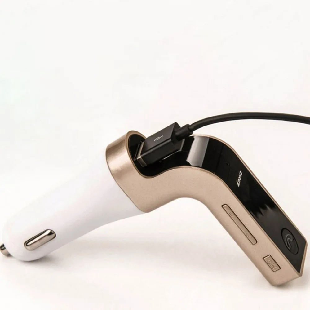 G7 Hands-Free автомобильный комплект fm-передатчик Usb зарядное устройство адаптер Mp3 плеер автомобильная карта Mp3 телефон Handsfree плеер Fm