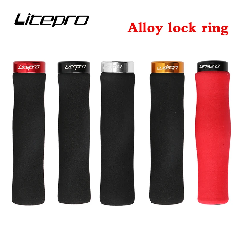 

2pcs Bicycle Handlebar Cover Grips Mountain Bike grips Soft Anti-slip Shock Absorber Handle Grip Lock Bar Cycling Accessories