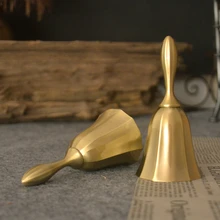Школьный прием ужин отель ручной Колокольчик Рождественские подарки бронзовые звонки колокольчик барные аксессуары счетчик обеденный зал стол колокольчик