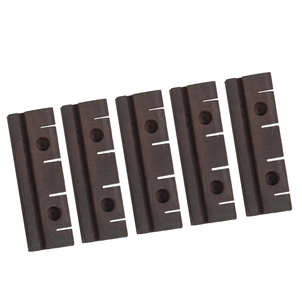 5pcs/set Ukulele Replacement Bridge Fit 4 String Guitar Ukulele
