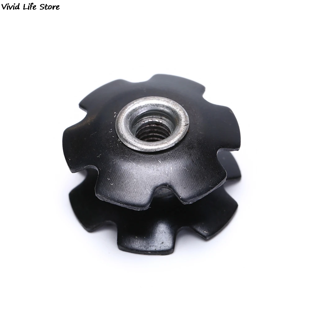 1pcs Bike Bicycle Cycling Steer Tube Headset Aluminum Star Nut 1 1/8&quot 28.6mm | Спорт и развлечения