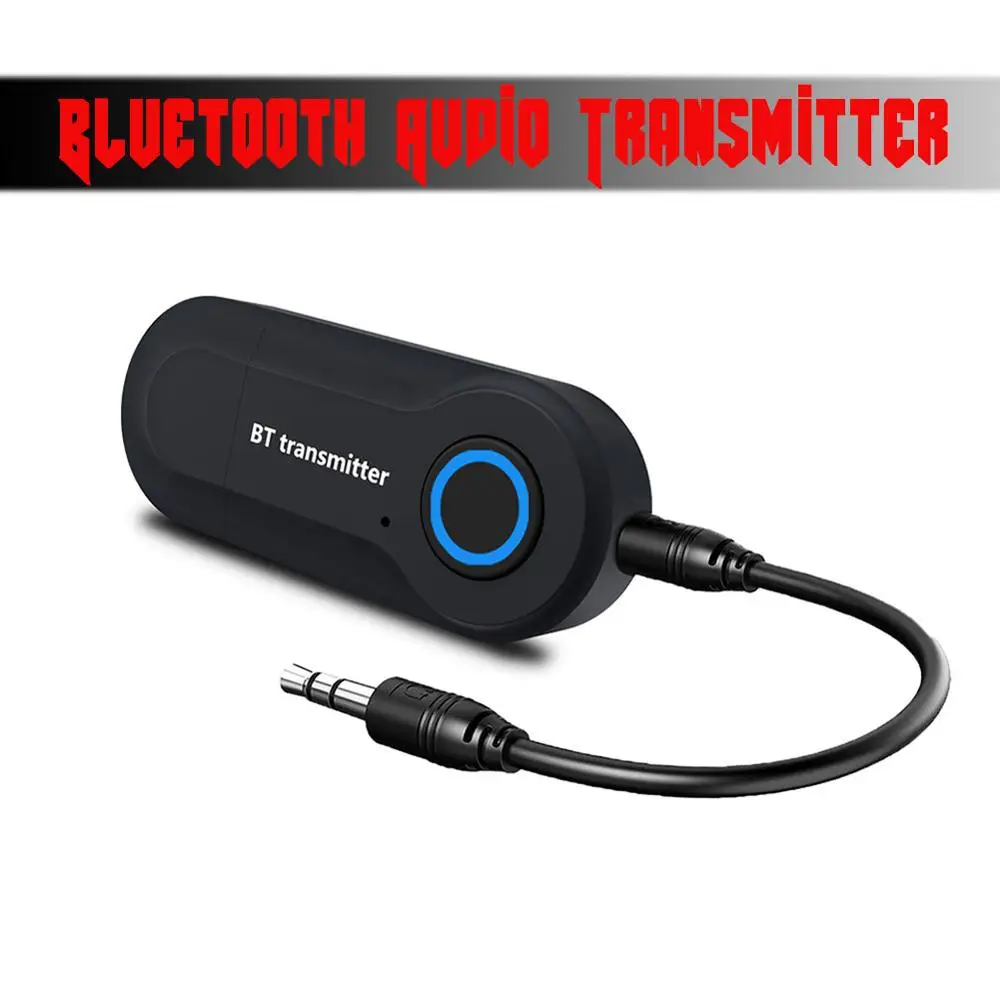 Transmitter 2 4,2 Bluetooth передатчик приемник динамик стерео USB автомобильное аудио портативный беспроводной Музыка для ТВ ПК компьютерные наушники 3,5 мм USB - Цвет: Transmitter 2
