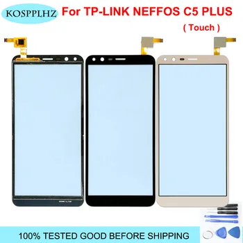 

5.34 inches black For TP-LINK NEFFOS C5 PLUS Touch Screen Touch Panel Sensor Cell phone Accessories +Tools gift