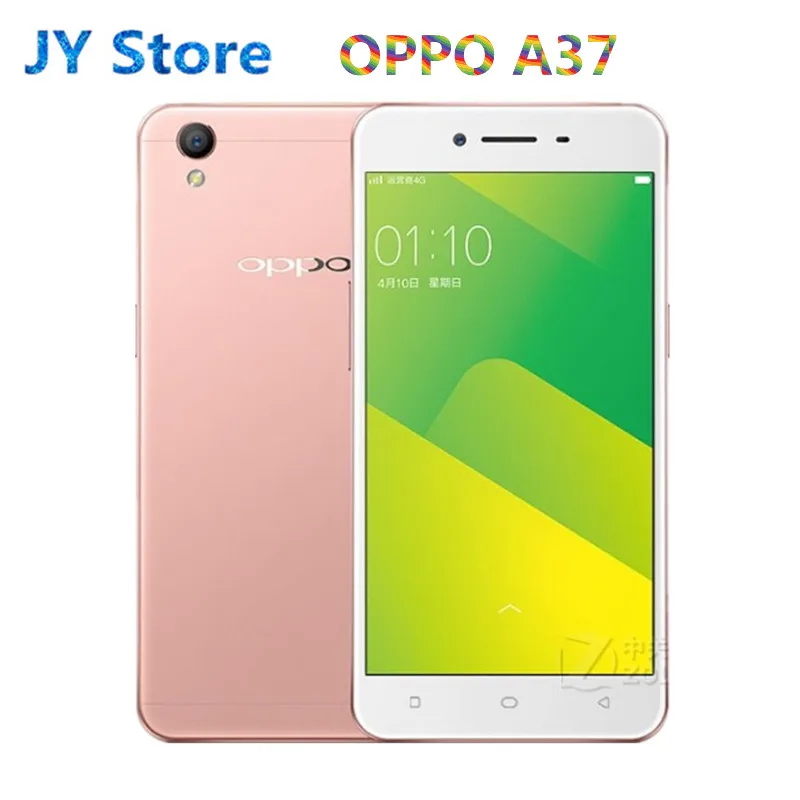 Oppo A37 смартфон с 5 дюймовым дисплеем восьмиядерным процессором MTK6750 ОЗУ 2 Гб ПЗУ 16