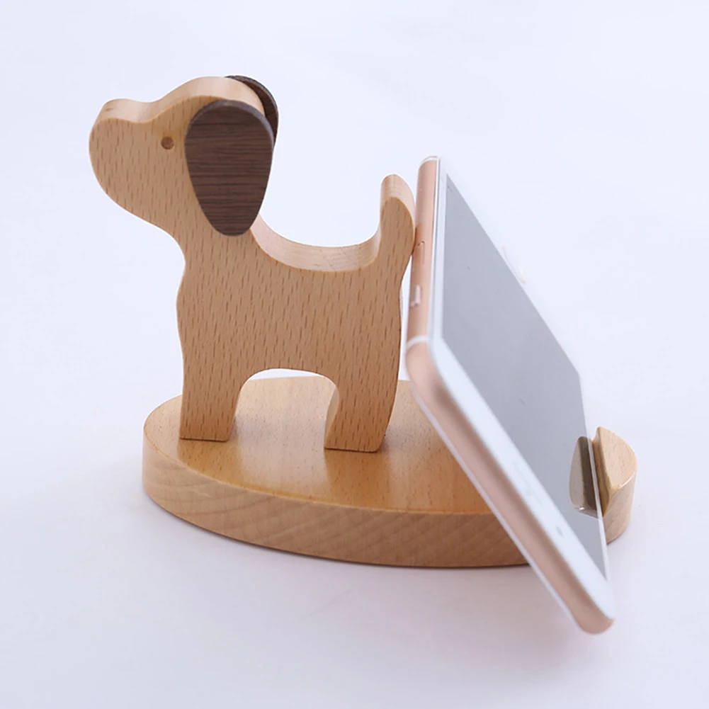 Держатель для карандашей и ручек в виде собаки с подставкой сотового телефона