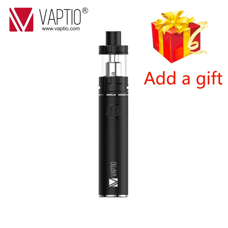C2 KIT With gift [Подарочная упаковка. Электронная сигарета Vaptio C2 мощностью 100 Вт, ручка Vaptio C2, 4,0 мл и 3000 мА · ч, встроенный набор Vape, комплект vape, распылитель с резьбой 510 - Цвет: C2 KIT With gift