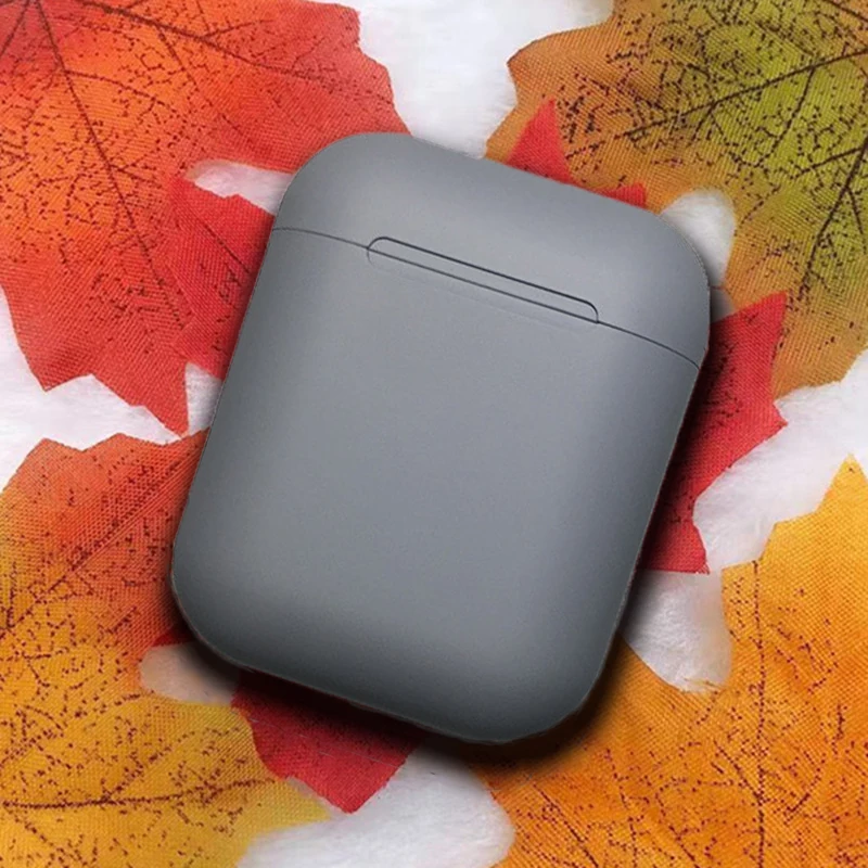 I12 Gray TWS I12 Bluetooth наушники 5,0 Беспроводные наушники с шумоподавлением спортивные водонепроницаемые наушники для xiaomi huawei iphone - Цвет: I12 Gray