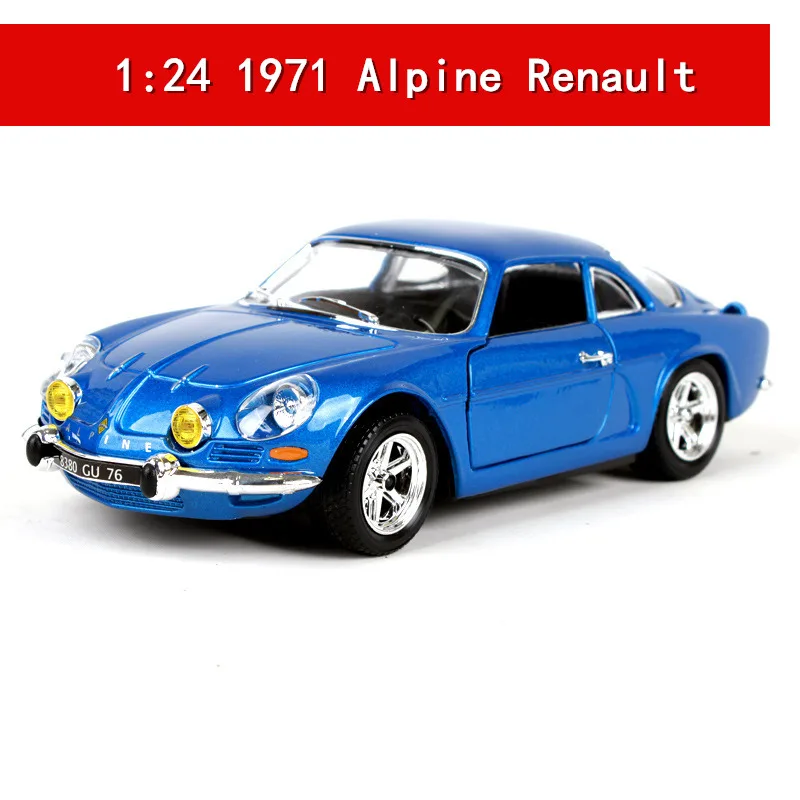 Bburago 1:24 1961 Porsche 356B модель автомобиля из сплава, модель автомобиля, украшение автомобиля, коллекция, Подарочная игрушка - Цвет: 1971