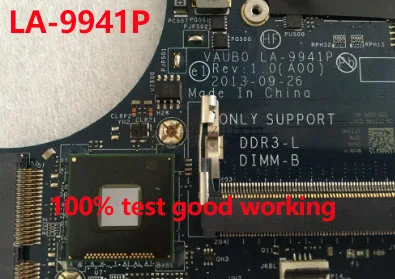 SHELI для DELL XPS 15 9530 Материнская плата ноутбука LA-9941P с SR1PZ i7-4712HQ процессор GT750M 2 Гб GPU ноутбук ПК DDR3L тестирование