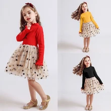 Платье для девочек г., новая летняя брендовая одежда для девочек платье для маленьких девочек с кружевными рукавами и рюшами платье для дня рождения для детей от 3 до 8 лет