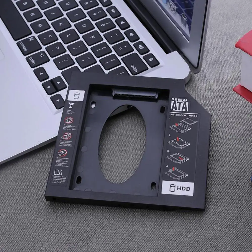 9.5/12.7mm 2.5inch SATA Hard Drive SSD Bracket Tray Caddy for Laptop Notebook