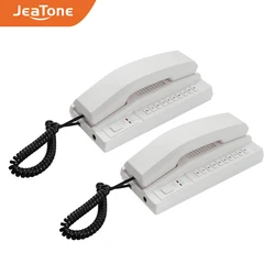 Jeatone – Interphone sans fil 2.4GHz, système de visiophone Audio rechargé, jeux mains libres sécurisés pour la maison, l'entrepôt et le bureau 
