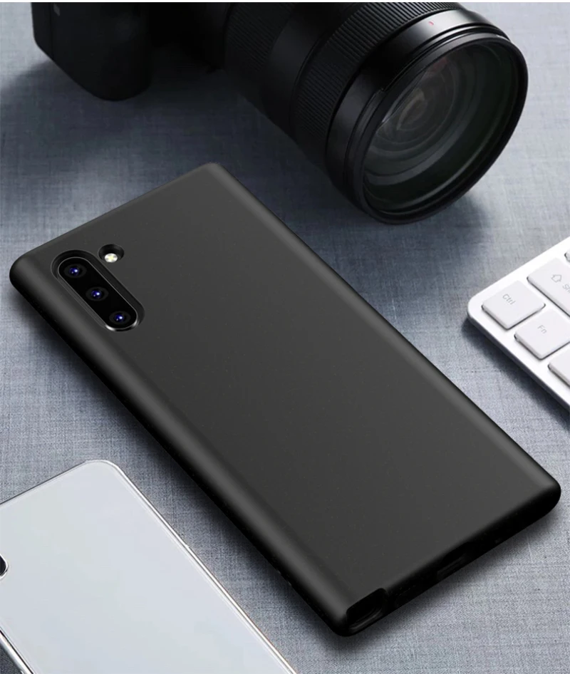 Защитный чехол для смартфона samsung Note 10+ Shell для samsung Galaxy Note 10 Plus 5g, однотонный чехол для телефона