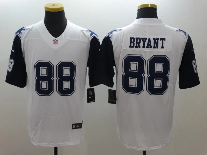 Черный Dallas s, Tony Romo, Emmitt Smith, Sean Lee, Jason Witten, Dez Bryant, Ezekiel Elliott Jersey - Цвет: Черный