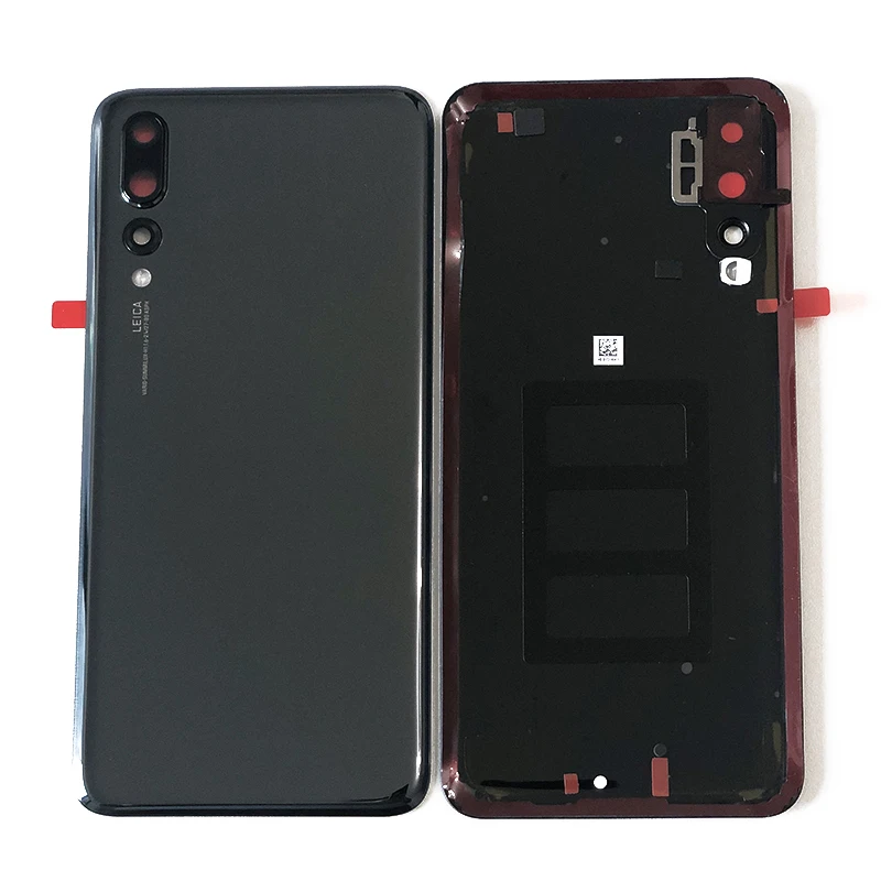 M& Sen для 6," huawei P20 Pro Чехол для задней батареи корпус+ рамка для камеры стеклянный объектив+ вспышка с аденсивным стикером
