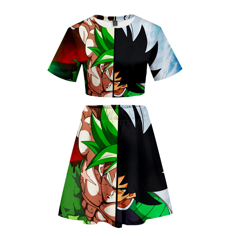 Горячая Распродажа Dragon Ball Super Broly Dragon Ball ультра-: повседневная короткая юбка комплект