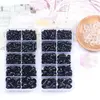 142pcs 6-12mm Black Plastic Craft Safety Eyes for stuffed Animal Doll DIY Toy 1