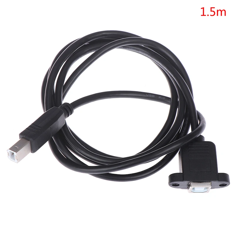 Удлинительный кабель для принтера USB 2 0 Type B папа-Тип 1 шт. с креплением на панель