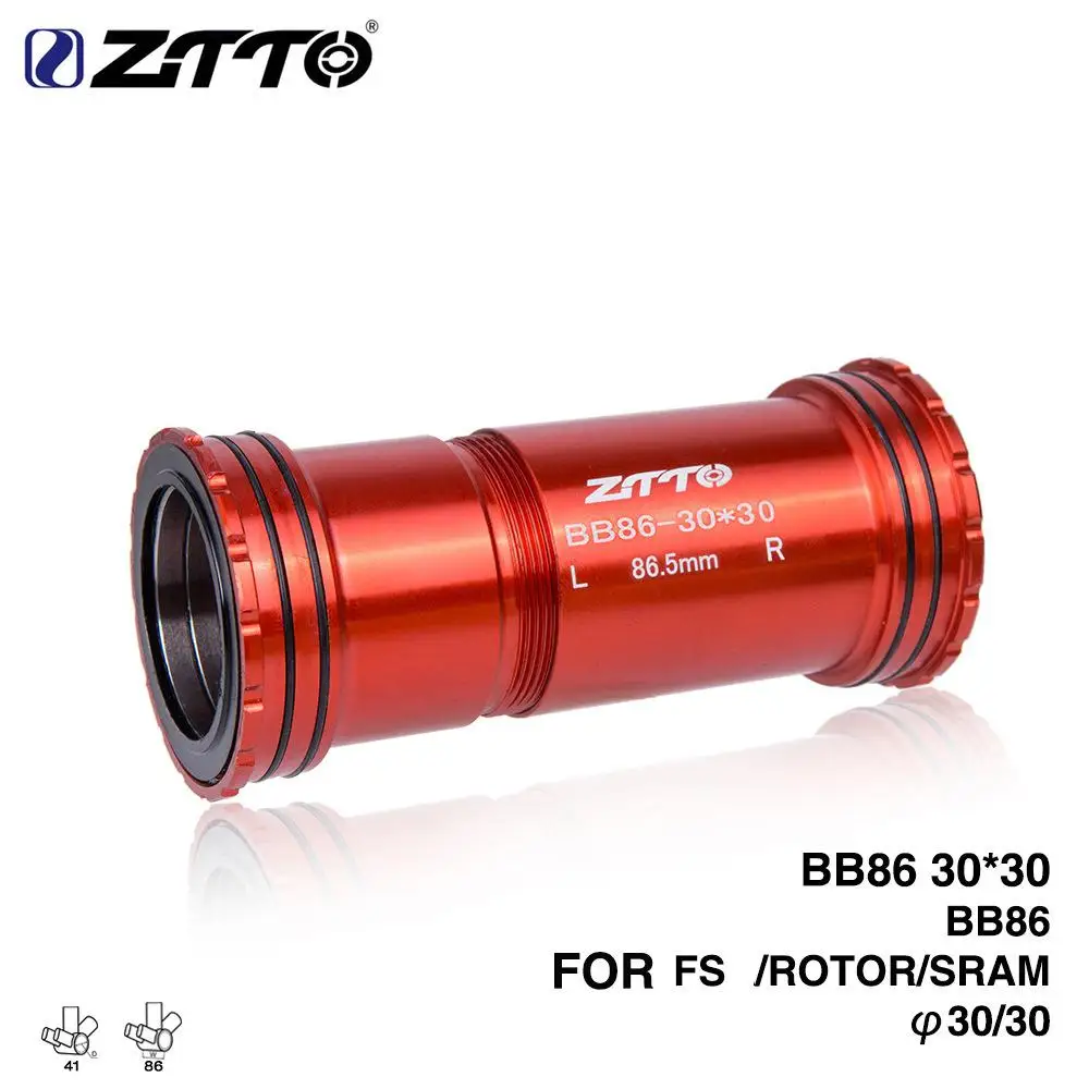 

GloryStar ZTTO Bicycle BB Middle Shaft BB30 Pair Lock Middle Shaft Threaded Screw-in Lock-up Middle Shaft 4 Bearing Middle Shaft