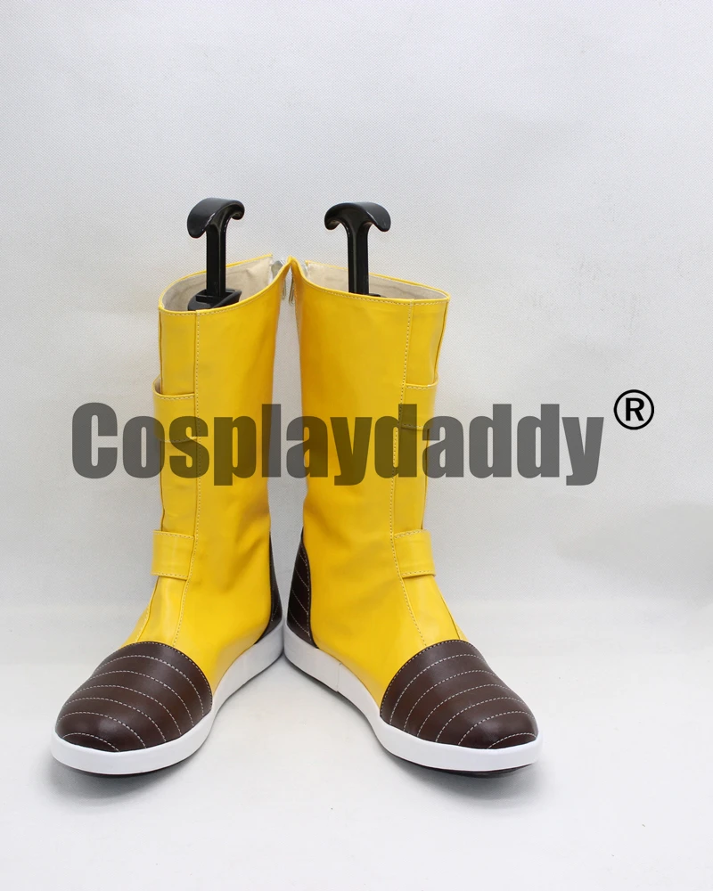 market fleet Nathaniel Ward Dbz Future Trunks Anime Cosplay Yellow Shoes Boots X002 - Shoes - AliExpress