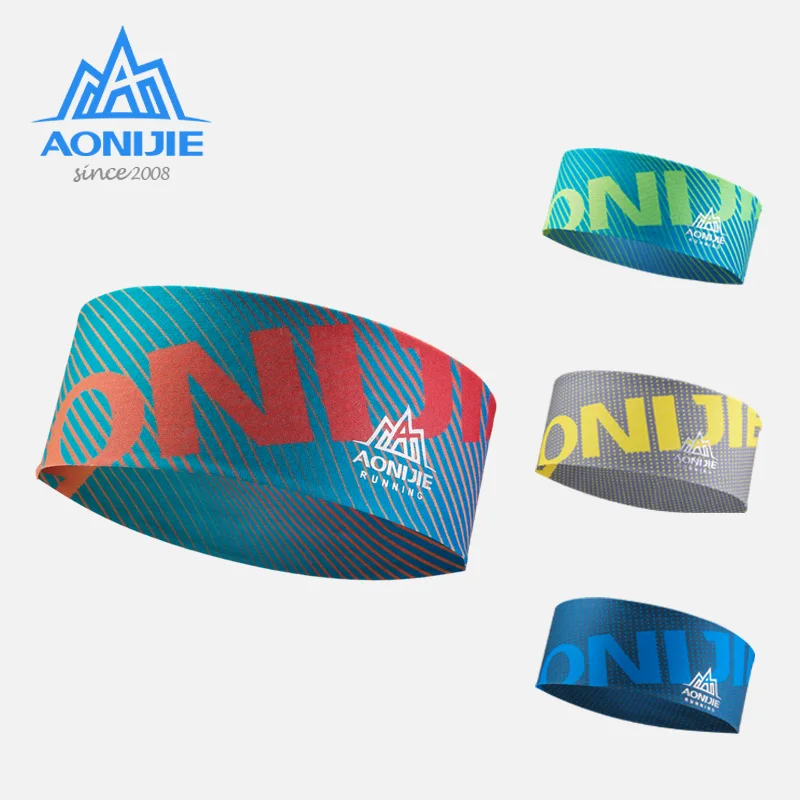 AONIJIE E4901 широкая спортивная повязка на голову для волос галстук женщин и мужчин