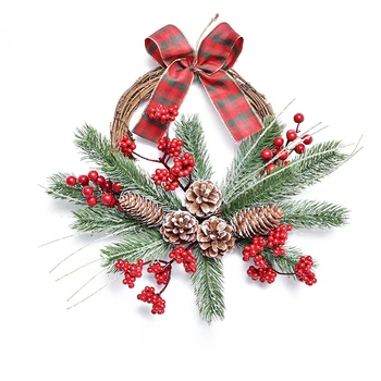 

Party Christmas Garland Tree Fireplace Xmas Celebrations Hanging Ornament