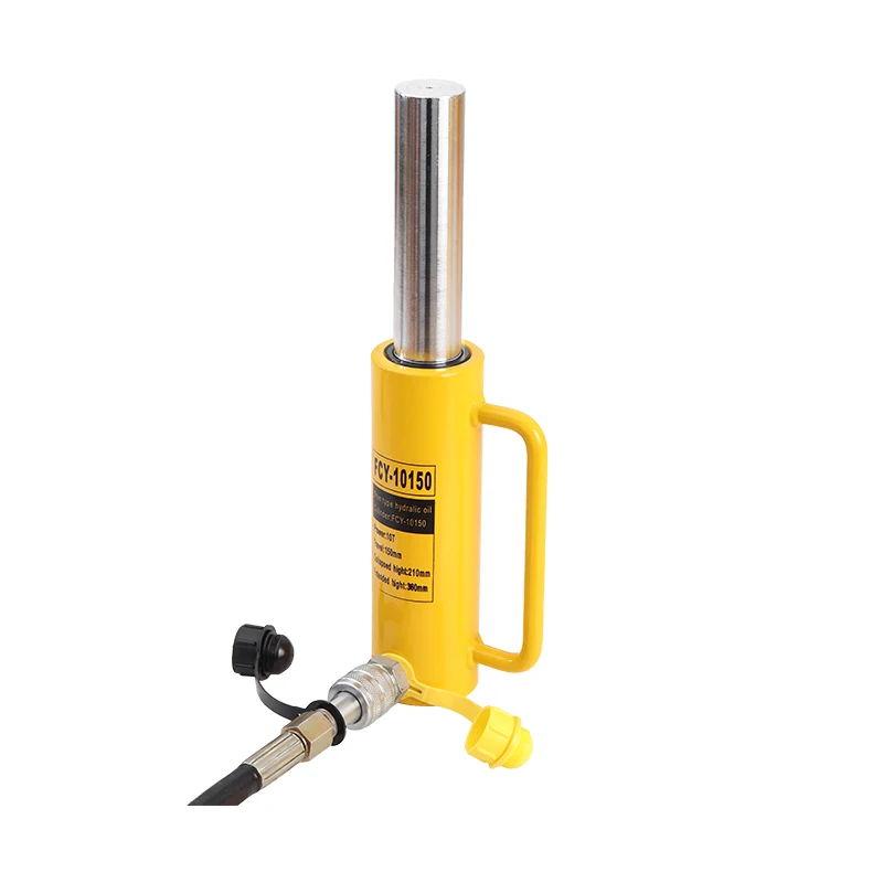 Long Type Hydraulic Cylinder FCY-10150 Hydraulic Jack with Output of 10T, Piston Stroke of 150mm 4