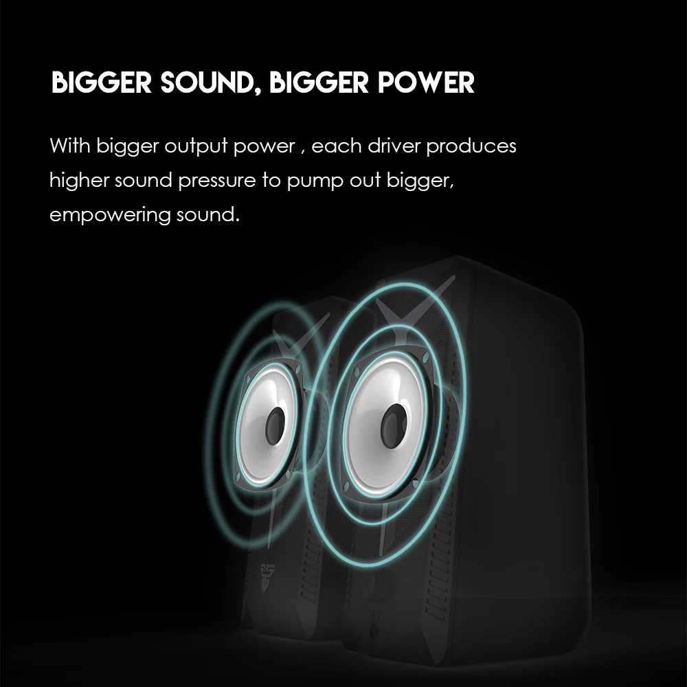 Fantech GS301 Trifecta RGB Gaming Speaker 10