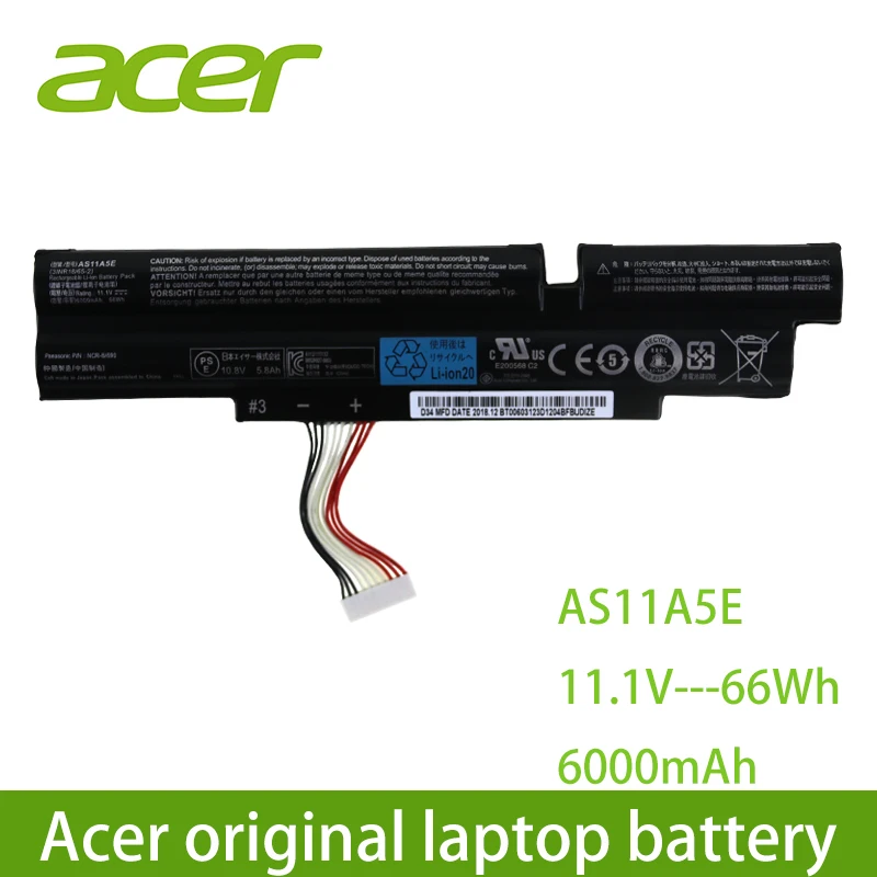 

Original Acer laptop battery AS11A5E For Acer Aspire TimelineX 3830TG 3830T 4830T 5830T 5830TG 4830TG AS11A3E