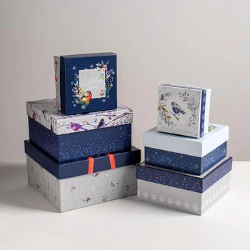 

Set of gift boxes 6 in 1 "New Year", 10 × 10 × 6 - 20 × 20 × 11 cm 4992038