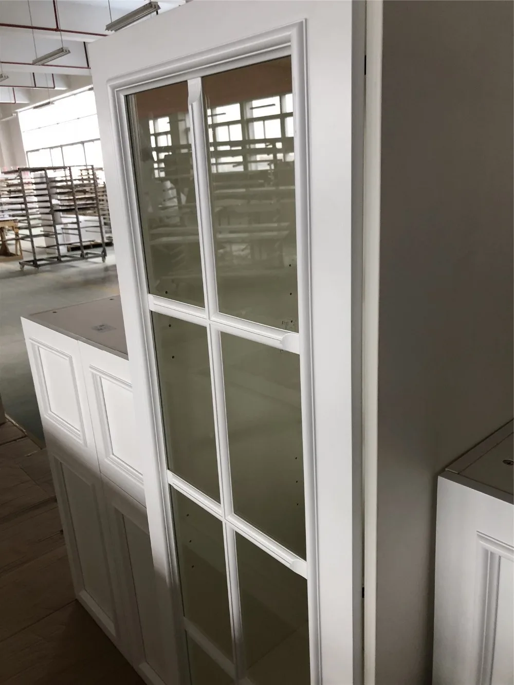 Glass door