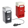Portable Mini 780ml Fridge USB Powered Car Drink Cooler Home Desktop Boat Travel Cosmetic Fridge Multipurpose Appliances 1