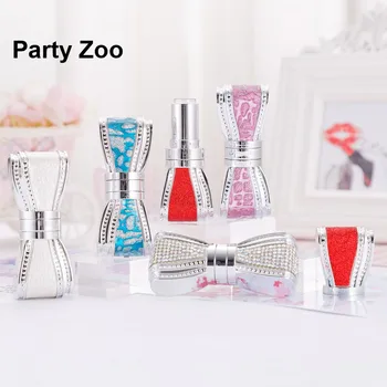 

100 x New Cute Bowknot Look Empty Lipstick Tube DIY Diamond Lip Balm Container
