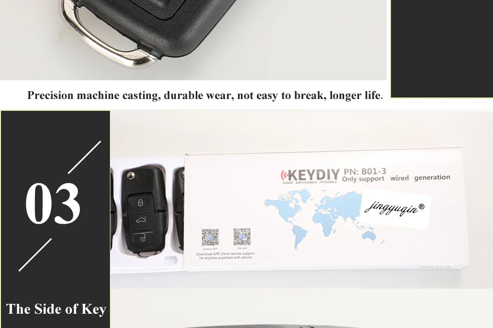 Keyforkess B01 B02 B11 B12 B13 B16 B20 B26 B29 KD telecomando 3 pulsanti serie B chiave remota per macchina URG200/KD900/KD200 universale - H12393d7daa5f41cba9111e1c63b3e7a6B