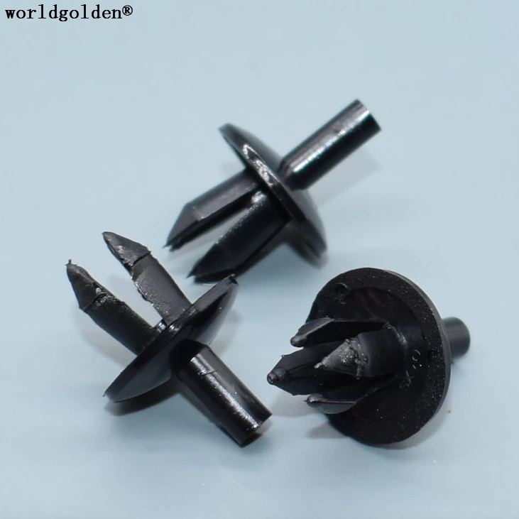 worldgolden 100pcs auto fasteners Push-Type Retainer for Ford 383142-S | Автомобили и мотоциклы