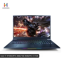 MaiBenBen Barrett 9 для игрового ноутбука Intel i7-9750H+ RTX2060 6G видеокарта/16G ram/512G/DOS/Win10/17," 72% NTSC 144 Гц экран