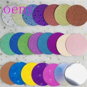 

Premium Glitter Cards for Eyelashes Boxes Round Card Background Paper Eyelashes Cases Eyelash Storage Box Decorations Wholesale