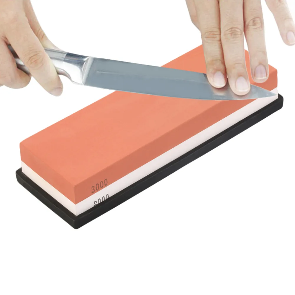 Water Stone Dual Sharpening whetStone wearproof Knife Sharpener Kitchen Tools sharpening stone 3000# 8000# | Дом и сад