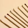Wood Coal Bamboo Spoon Ear Pick Tool Polishing Round Bamboo Handle Ear Cleaner Creative Gift 1