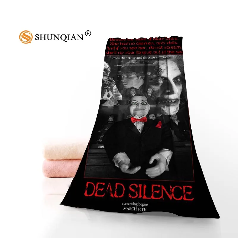 Пользовательские Dead Silence 35x75 см полотенце для лица s facmarlet бамбуковое волокно мочалка быстросохнущее спортивное полотенце - Цвет: 4