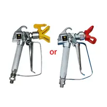 Высокое качество безвоздушные распылители краски спрей наконечник высокого давления Реверсивный поворотный