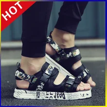 Лидер продаж года; Летние сандалии; мужские уличные повседневные спортивные сандалии; мужские сандалии; модная обувь