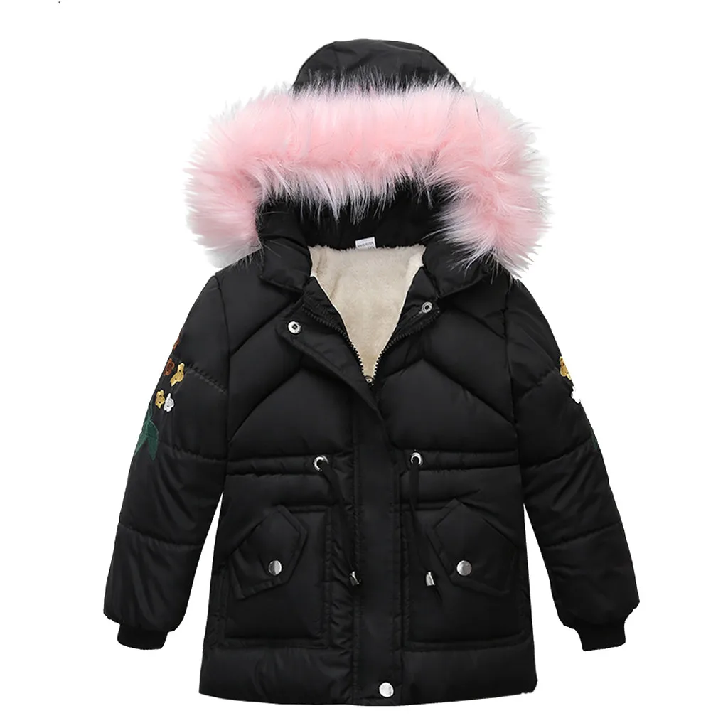 SAGACE; Детские пальто; зимние детские пальто с капюшоном на молнии для мальчиков и девочек; куртка для малышей; плотная теплая зимняя хлопковая верхняя одежда; модная одежда