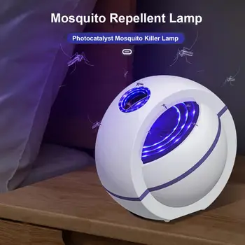 

2020 USB Powered Mosquito Killer Lamp Electric No Noise 360° Insect Killer Bug Zapper Mosquito Trap Light For Bedroom Home