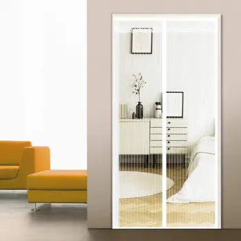 

Hot Summer Anti Mosquito Insect Fly Bug Curtains Magnetic Net Automatic Closing Door Screen Kitchen Curtain Drop Shipping