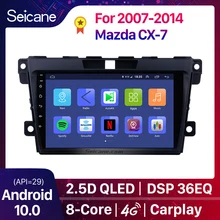 Seicane 2DIN DSP Android 10,0 автомобильный радиоприемник с навигацией GPS мультимедийный плеер для 2007 2008 2009 2010 2011-2014 MAZDA CX-7 cx7 cx 7