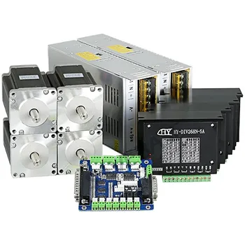

Shipping from AU CNC Kit 4 Axis 0.2-5A TB6600HG Stepper Driver 3.3Nm 467oz-in Nema24 36V10A Power