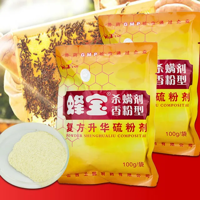 Méhészet Equimimimim Varroa Gyilkos Atkák Méhbetegség Szublimációval Kénpor Parazita Gyógyszerek Az Apikultúra -Mezőgazdasági Eszközökhöz - Image 4