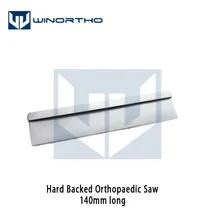 Ортопедическая пила с жесткой опорой 0,4 мм из нержавеющей стали 140 мм длинные ветеринарные ортопедические инструменты