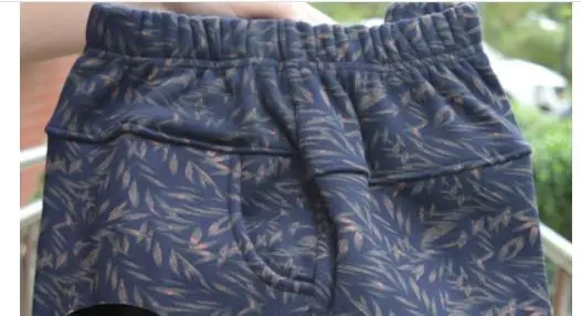 Женские штаны зимние штаны Большие женские Капри с принтом брюки с эластичной талией размера плюс 3XL-6XL брюки среднего возраста JF265 - Цвет: seaweed thick
